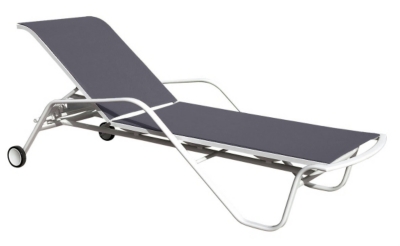 Bain de soleil Summer VLAEMYNCK alu laqué bl...